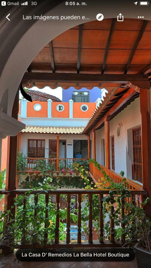 Casa D'Remedios La Bella Hotel Boutique Ciénaga Eksteriør billede